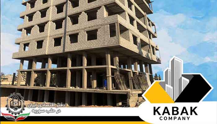 گفتگو دفتر اقتصادی ایران در حلب با شرکت ساخت وساز وپیمانکاری "kabak"